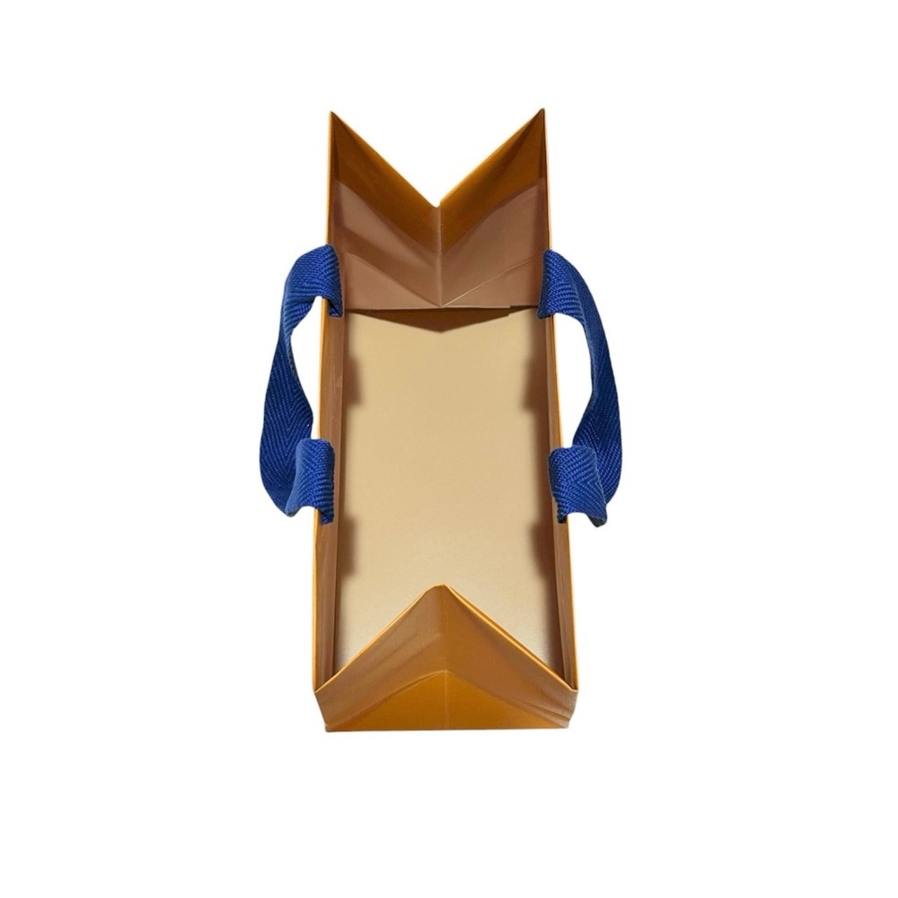 AUTHENTIC LOUIS VUITTON Gift bag Luxury Designer Presentation Orange Blue - Picture 10 of 10